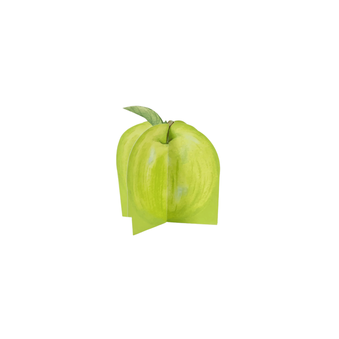 Rosh Hashana Small 3D Apples Placecards - 12PK