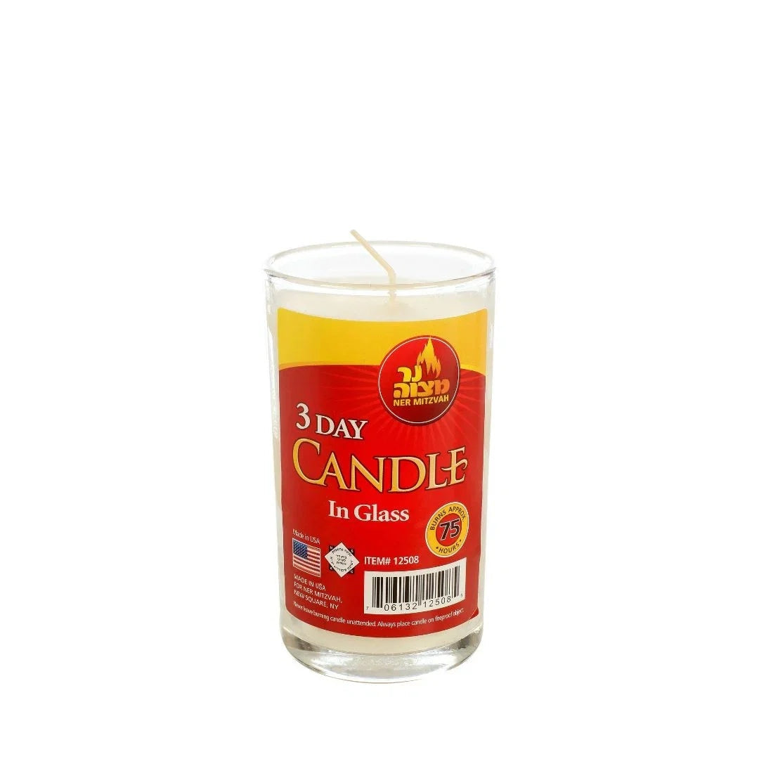 Yahrtzeit Candles – 72 Hour