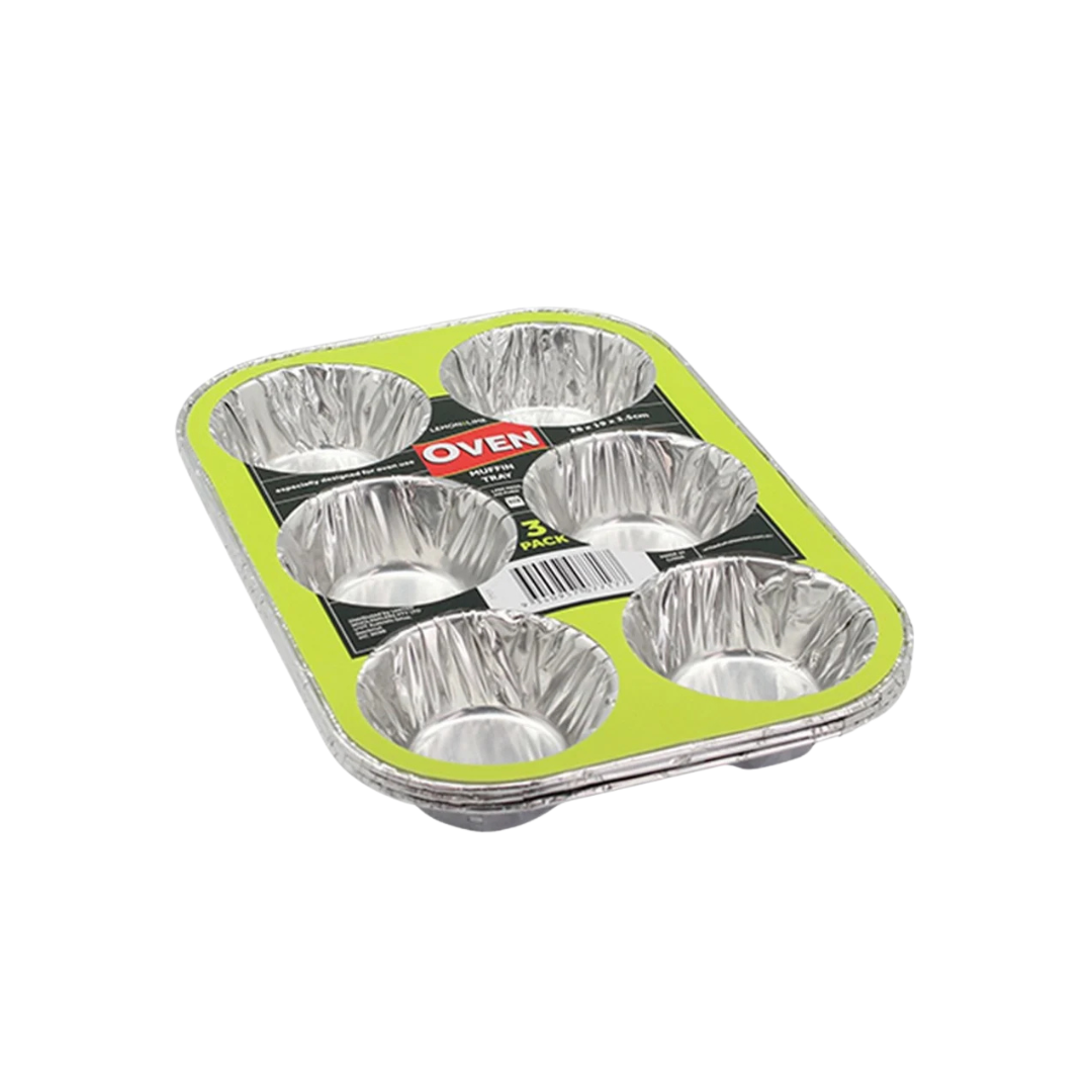 6-Cup Muffin Tray - 3PK