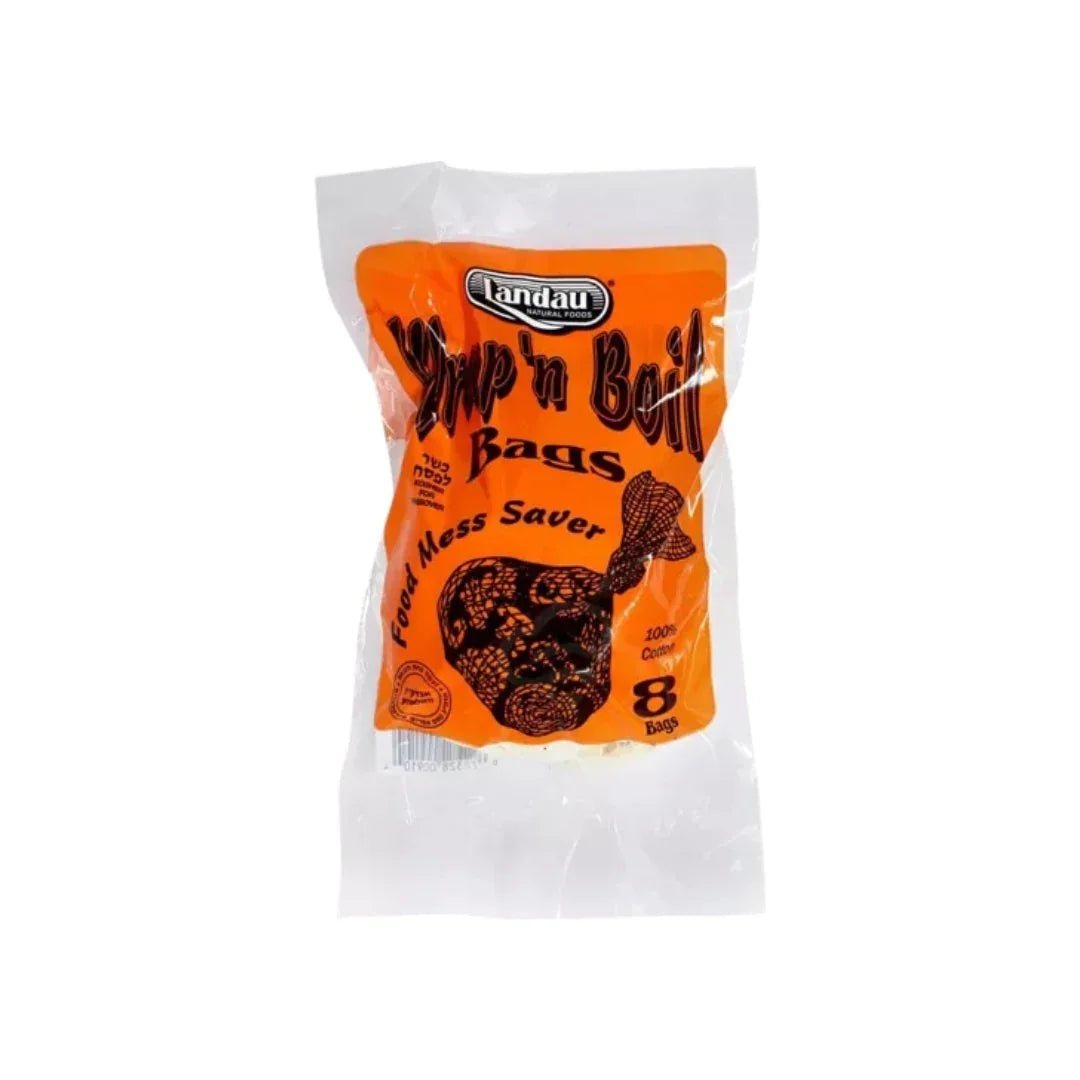 Landau Dump 'n Boil cotton mesh food saver bags, pack of 8