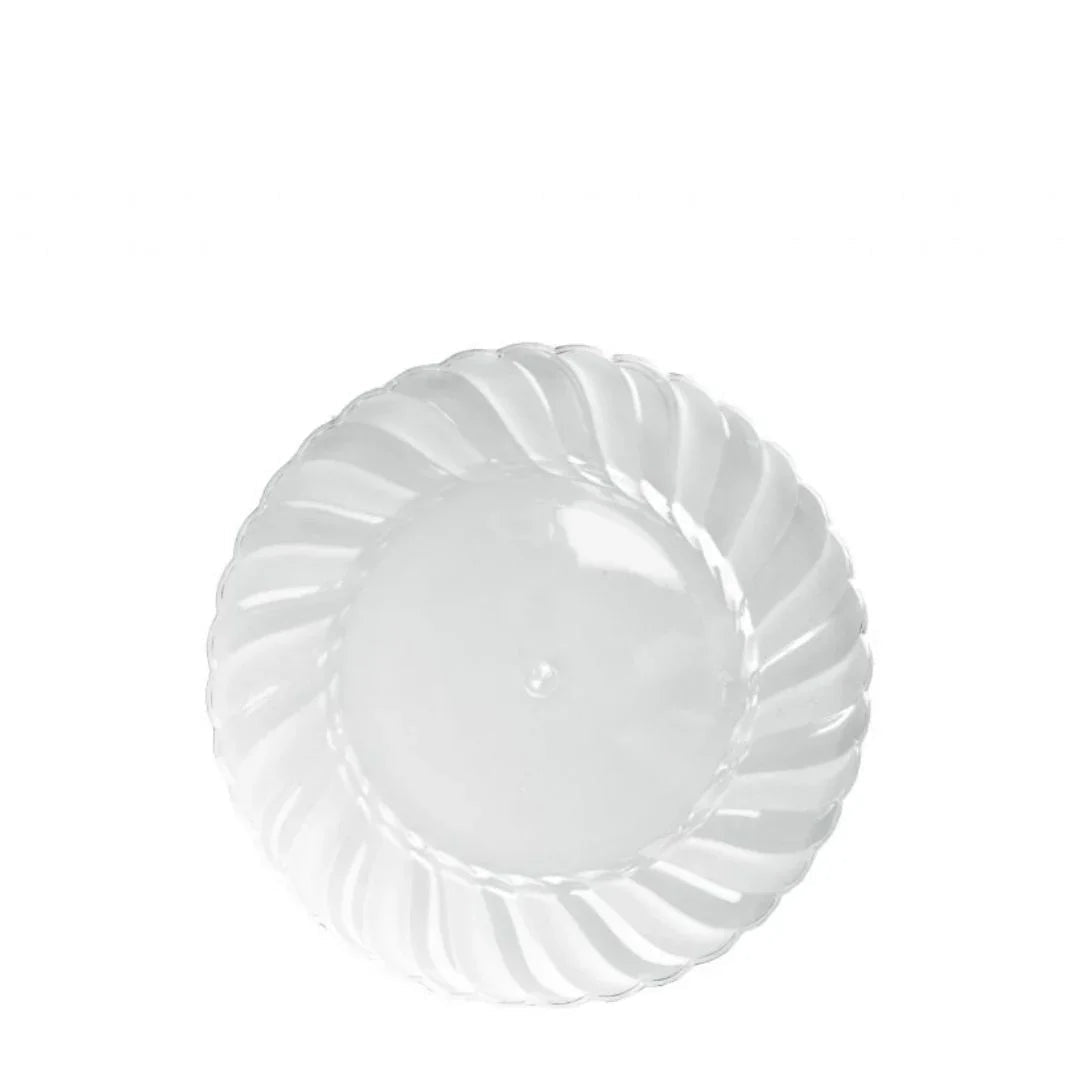 Clear Ripple Plates & Bowls - 6PK – Dinner Plates