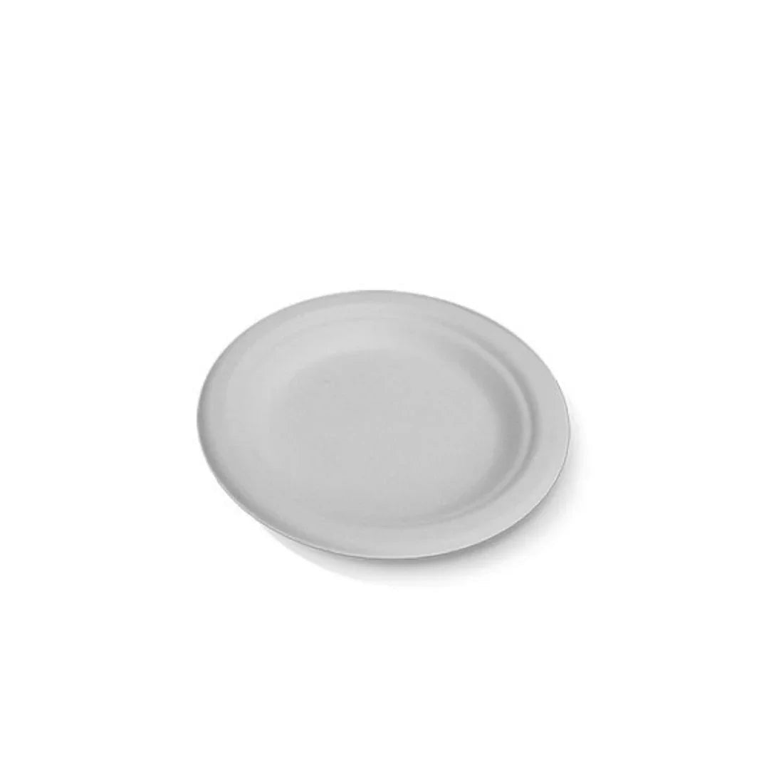Sugar Cane Round Plates & Bowls - 50PK – 7" Entree Plates