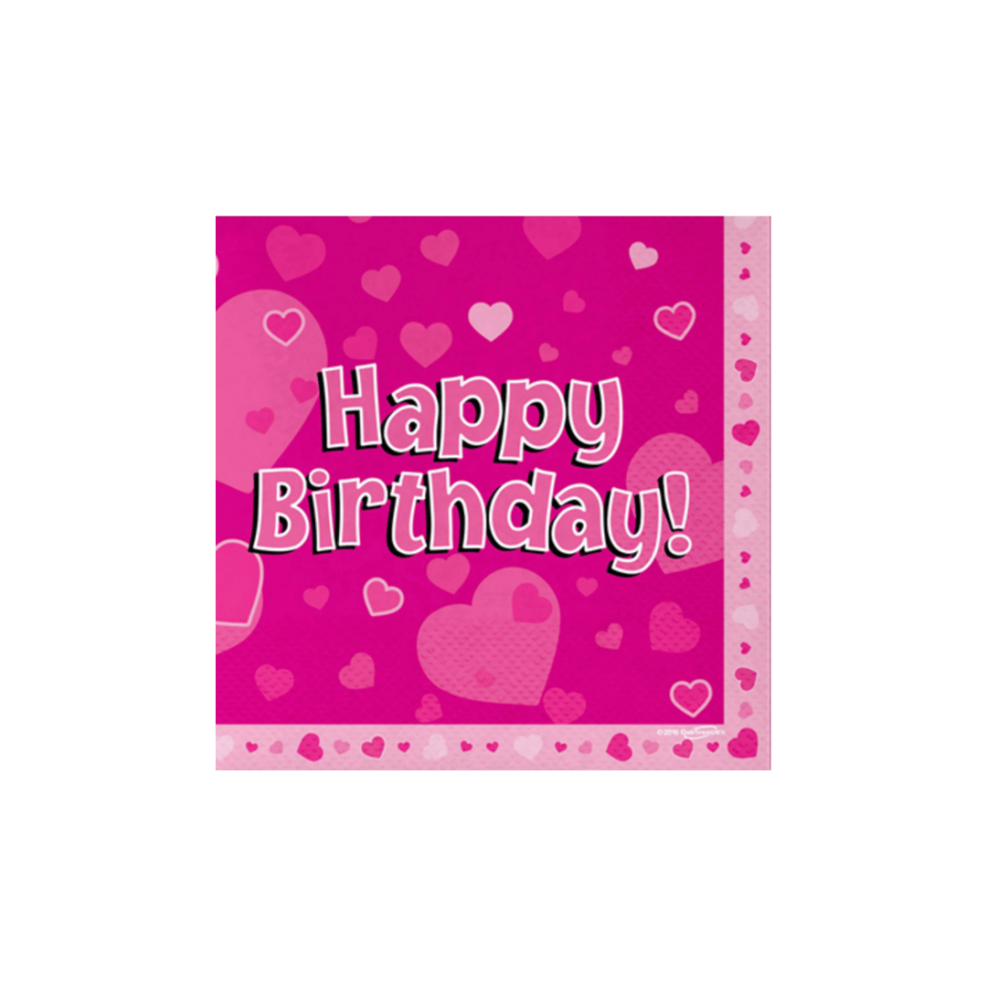 Birthday Party Range - Pink