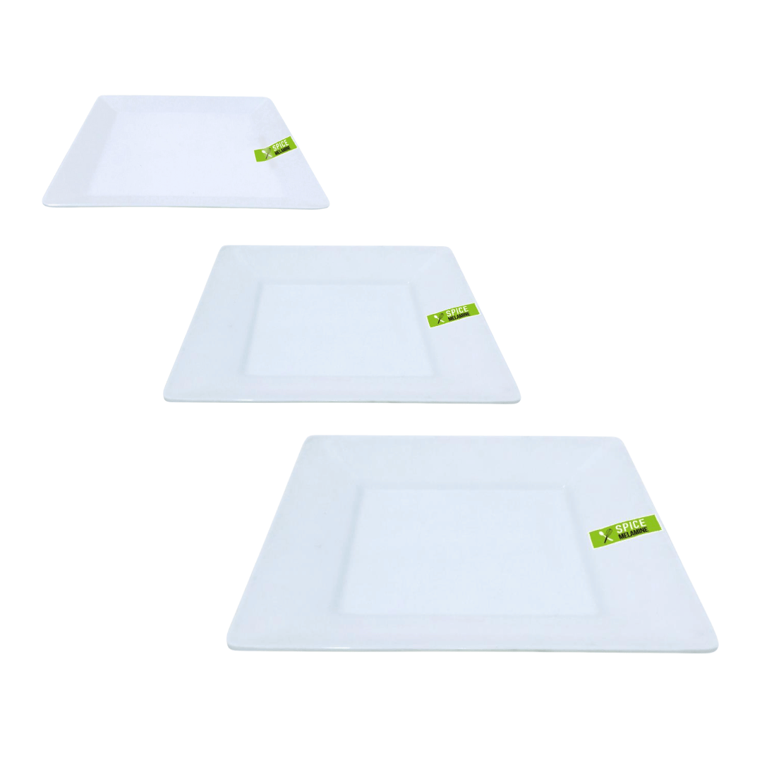 Square Melamine Platter Range