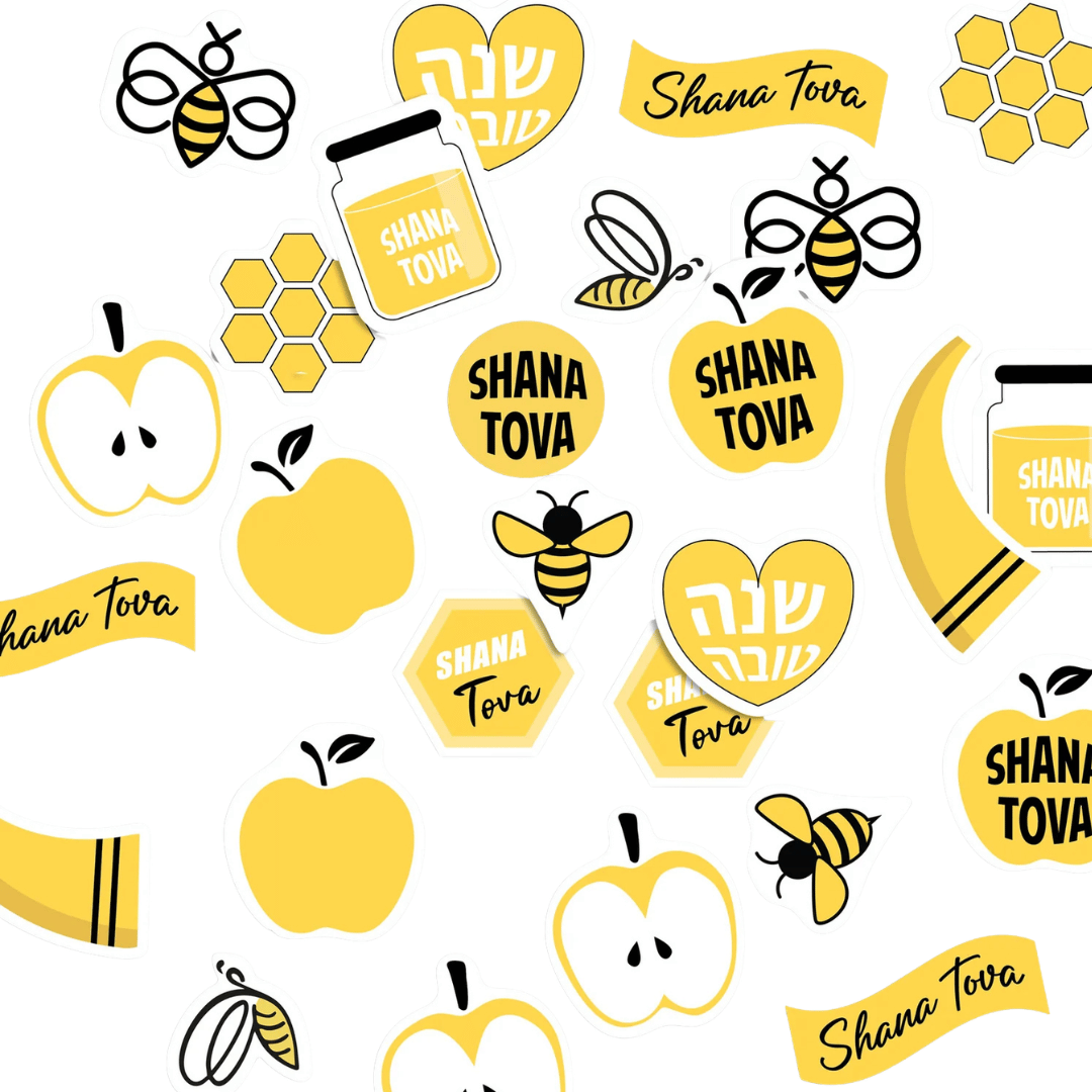 Rosh Hashana Yellow Table Confetti - 64PK