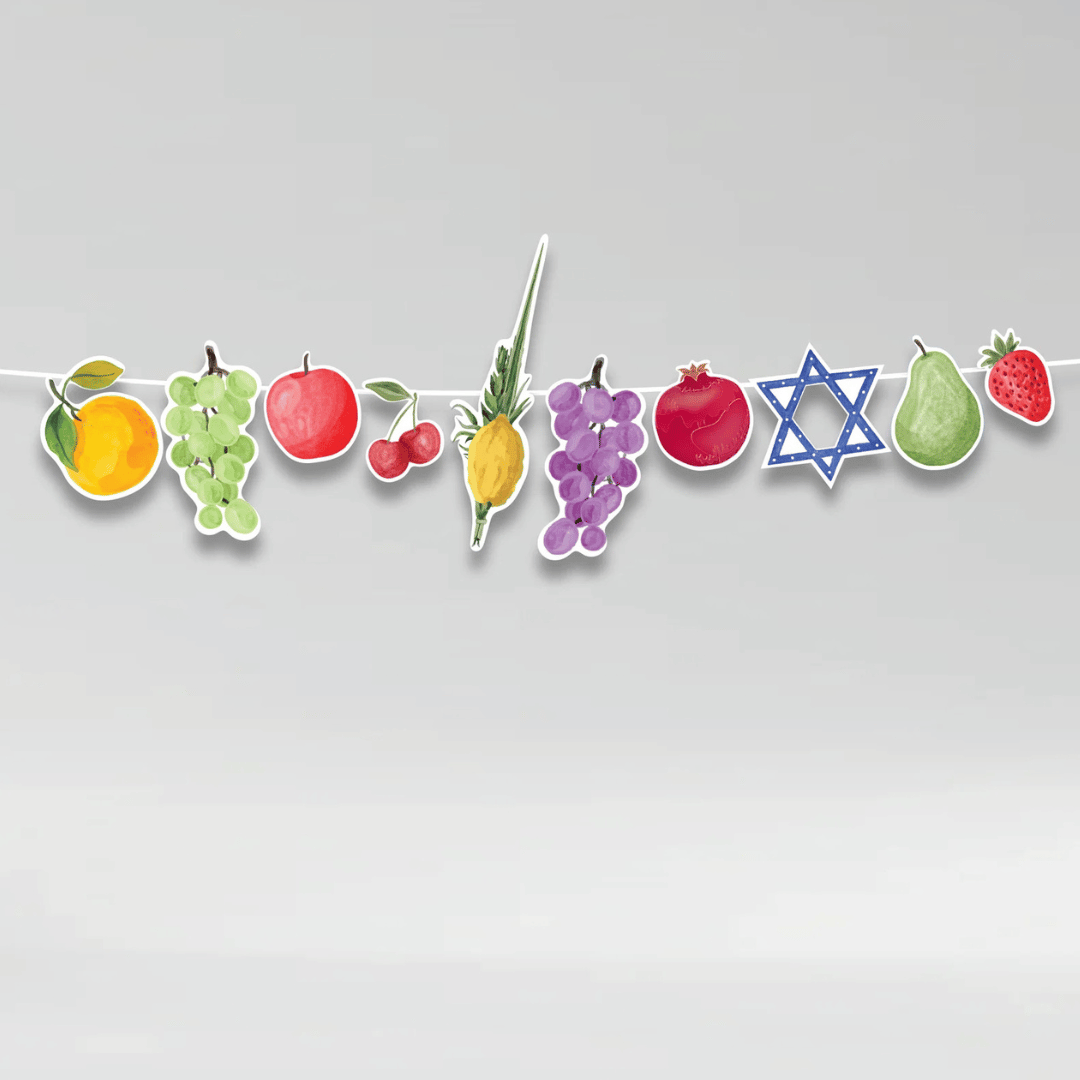 Sukkos Fruit Bunting - 3.5m