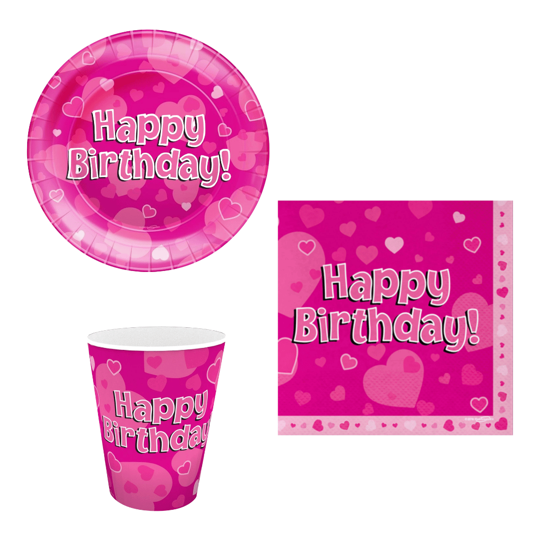 Birthday Party Range - Pink