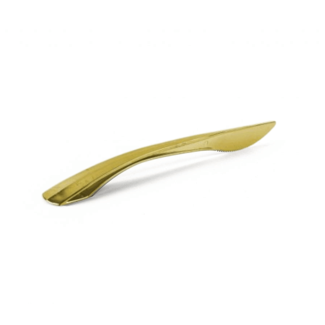 Gold Plastic Cutlery (Heavy Duty) - 25PK