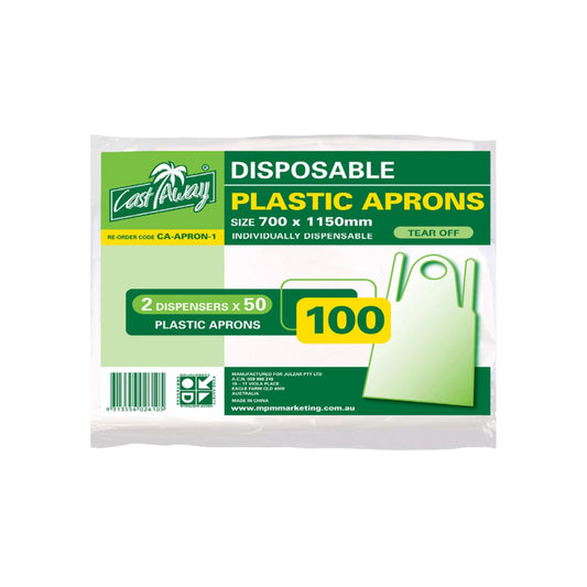 Plastic Aprons - 100PK