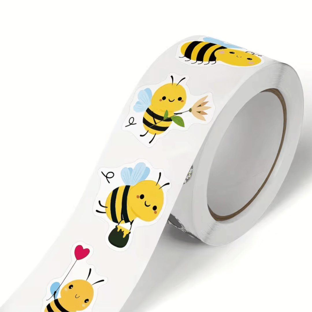 Rosh Hashana Mini Sticker Roll (500 stickers)