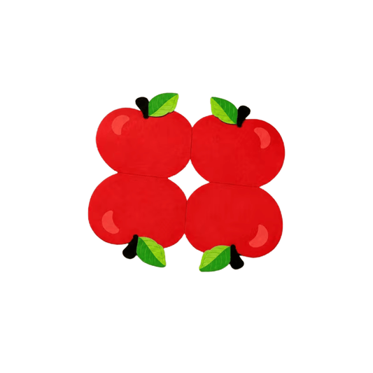 Rosh Hashana Apple Shaped Napkins - 20PK