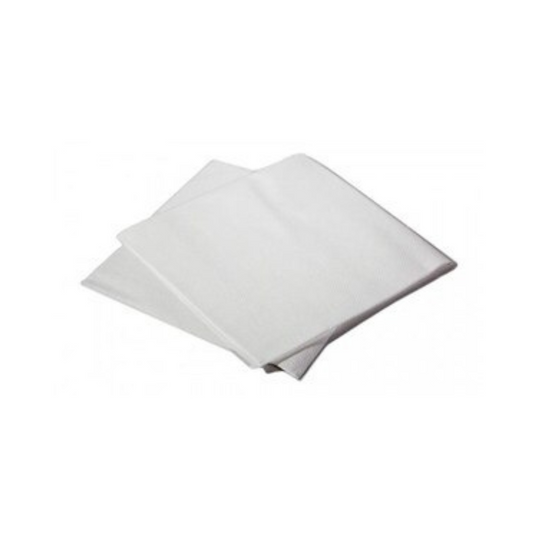 White Napkins 1 PLY Budget - 500PK