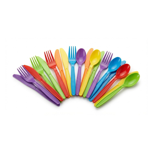 Coloured Cutlery - 20PK