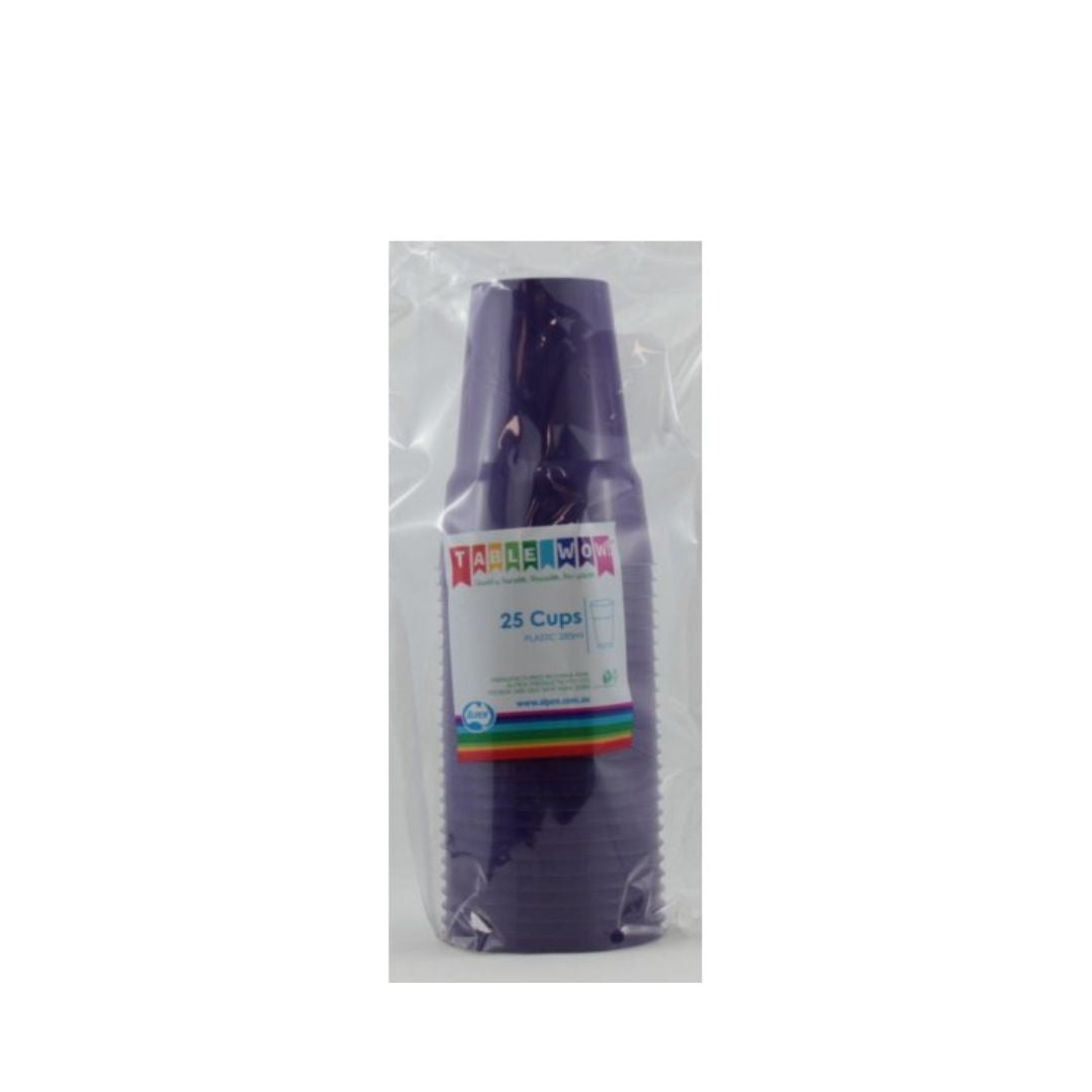 Coloured Cups - 20PK
