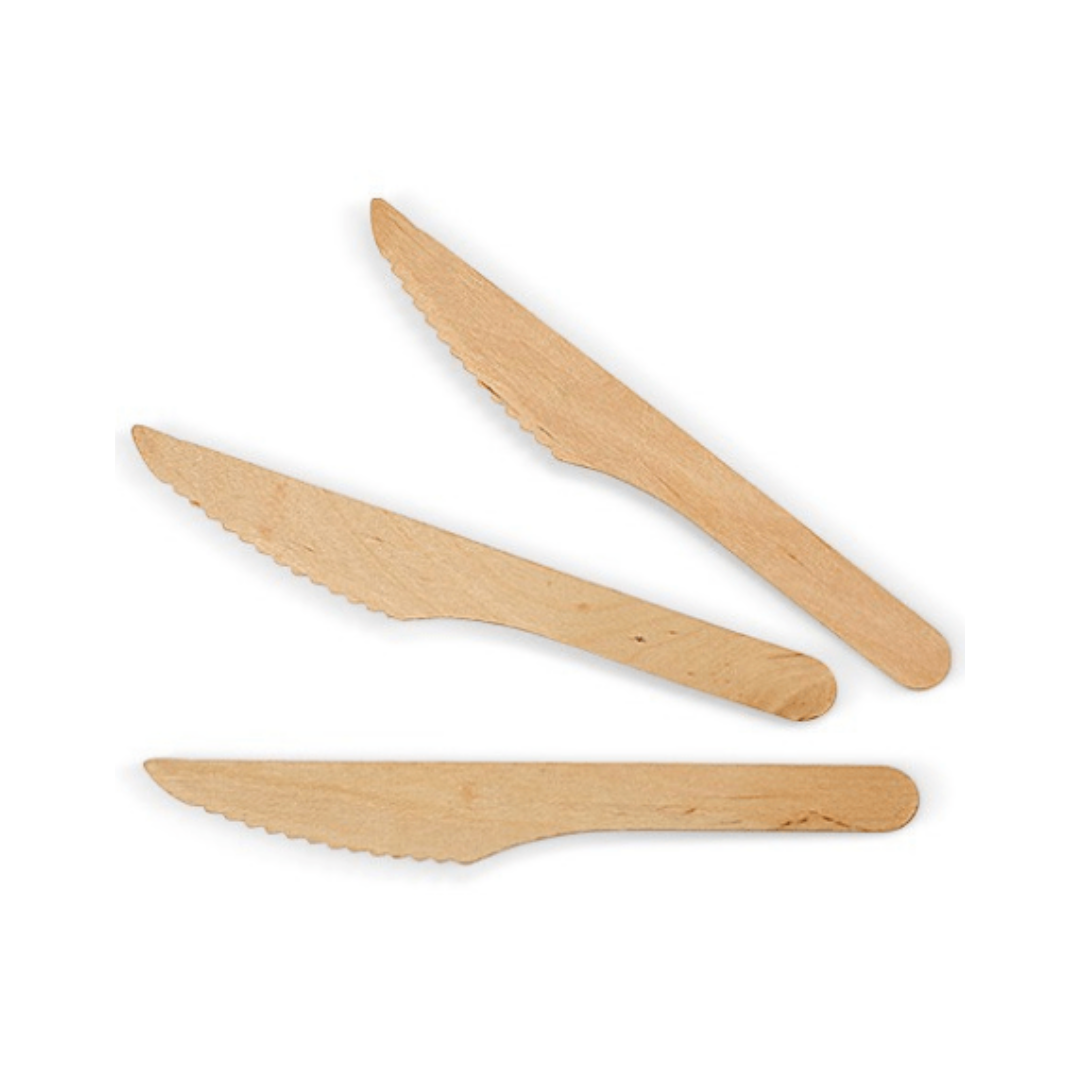 Wooden Cutlery - 100PK